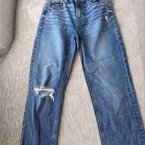 American Eagle Outfitters Blue Straight Leg Jeans